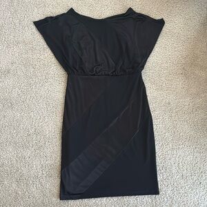 Enfocus Studio Elegant Black Mini Dress